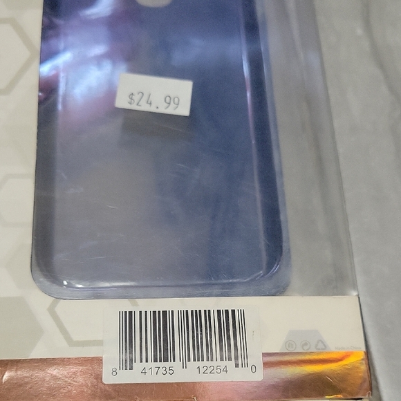 SYS Slimline Series Samsung Galazy K3 Achieve Black, silver,and Blue Phone Cases - Picture 10 of 14